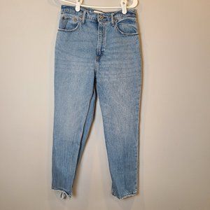 Abercrombie Fitch Jeans Ankle Straight Ultra High Rise Womens 2